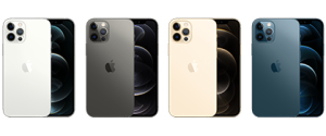 A photo of iPhone 12 Pro Colours