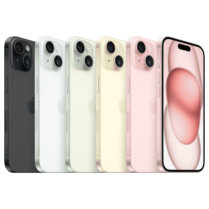 An image of iPhone 15 all colours